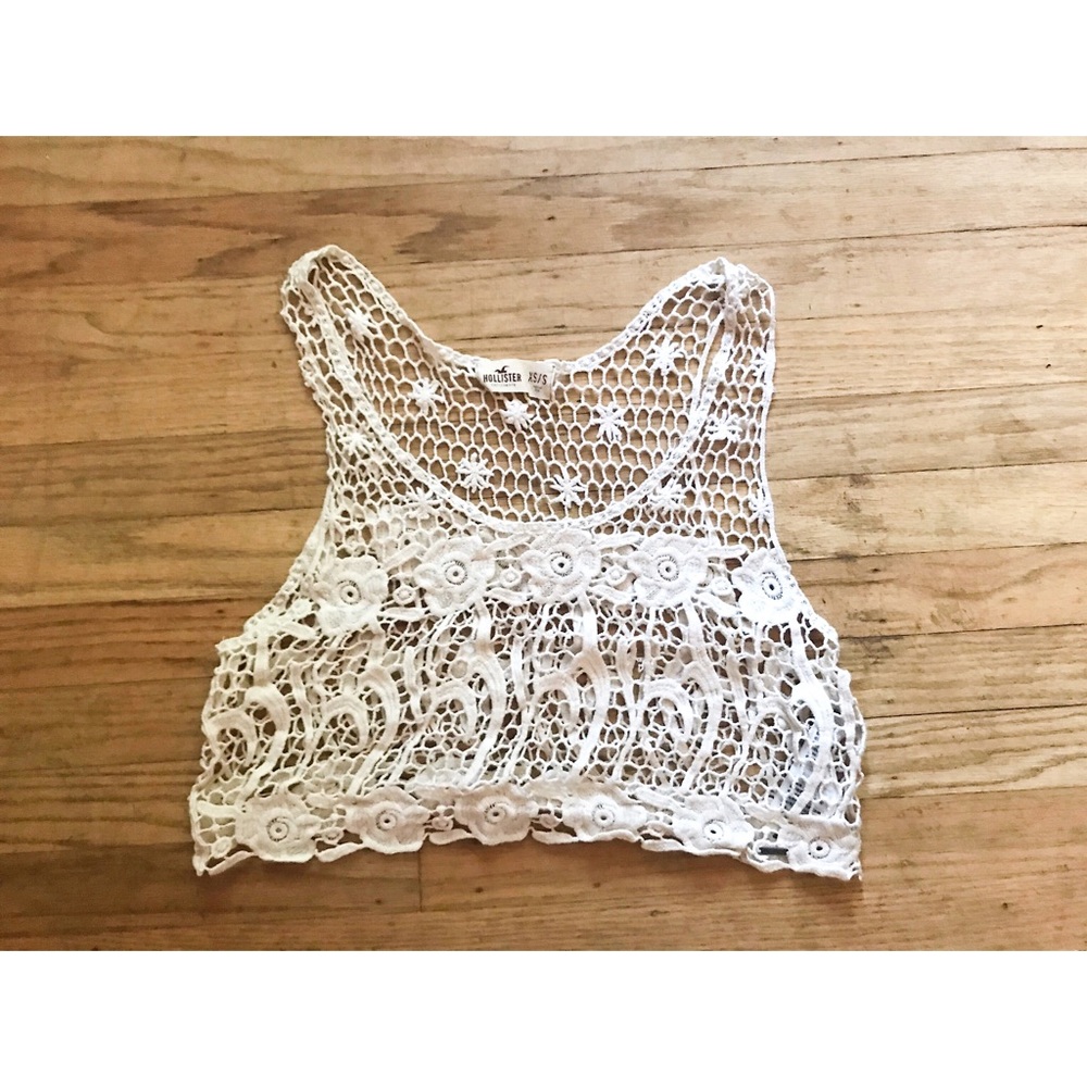 Crochet crop top